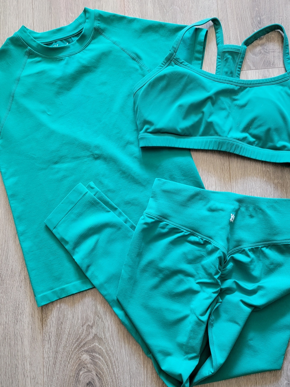 YoungLA Legacy Seamless Three Piece Set - Green